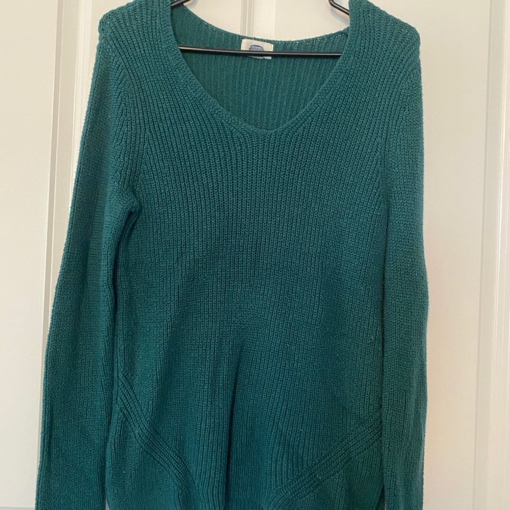 Green sweater